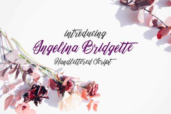 Angelina Bridgette Script Font for Scroll-Stopping Visuals
