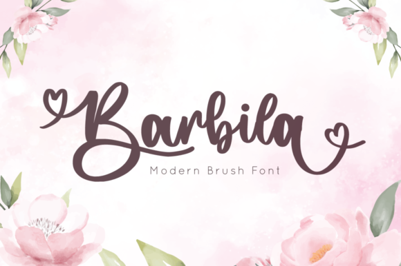 Barbila Font for Elegant Branding and Handwritten Charm