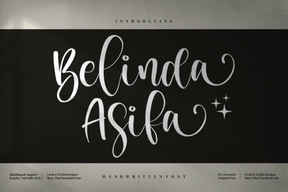 Belinda Asifa Font for Elegant, Professional Branding