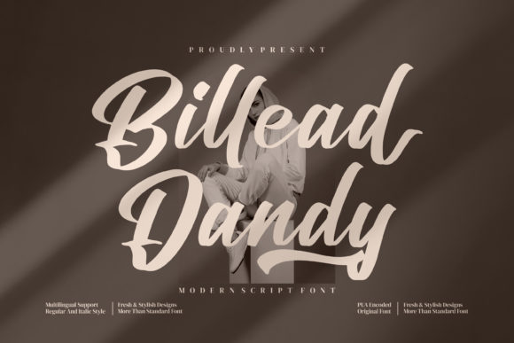 Billead Dandy Script Font for Playful, Standout Campaigns