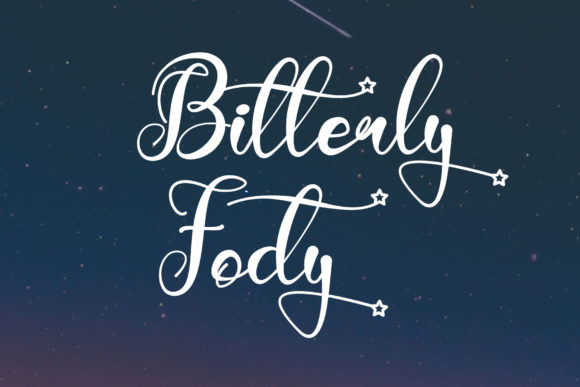 Bitterly Fody: A Vintage Script Font for Thoughtful Editorial Design