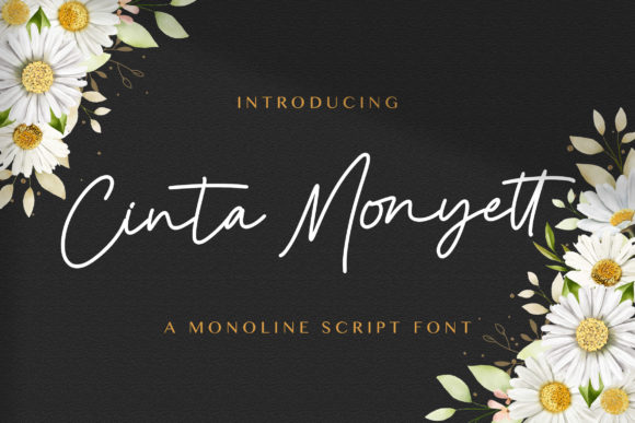 Cinta Monyett Script Font for Playful, Handwritten Branding