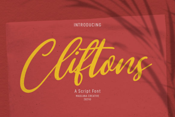 Clifttons Script Font for Scroll-Stopping Visuals