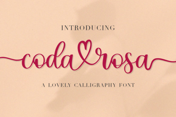 Coda Rosa: A Romantic Script Font for Scroll-Stopping Brand Content