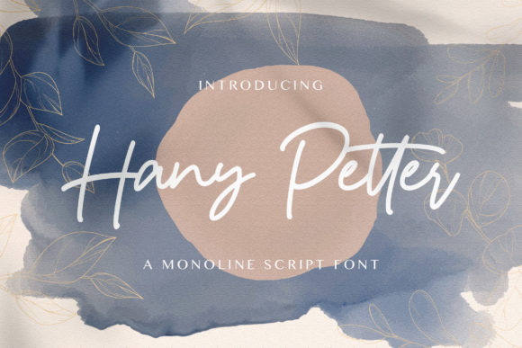 Hany Petter: A Script Handwritten Font for Elegant Editorial Design