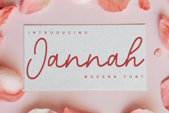 Jannah Script Font for Elegant Branding and Social Campaigns