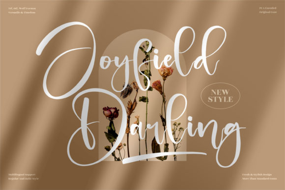 Joyfield Darling Font for Elegant Campaign Design