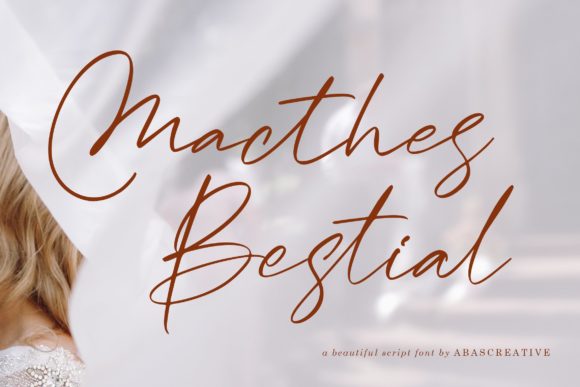 Macthes Bestial: A Refined Script Handwritten Font for Elegant Branding