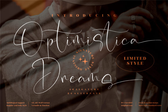 Optimistica Dreams: A Graceful Script Font for Campaigns That Stick