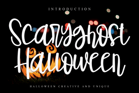 Scaryghost Halloween Font for Elegant Campaign Design
