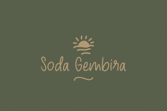 Soda Gembira: A Vintage Script Font for Fashion Branding & Editorial Design