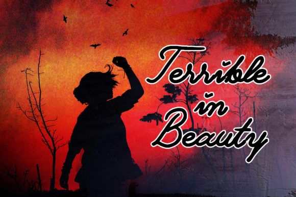 Terrible Beauty Script Font for Creative Branding