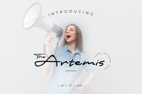 The Artemis Script Font for Elegant Branding