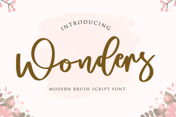 Wanders: An Elegant Script Handwritten Font for Refined Design