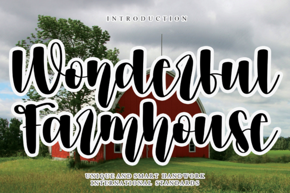 Wonderful Farmhouse Script Font for Warm, Memorable Branding